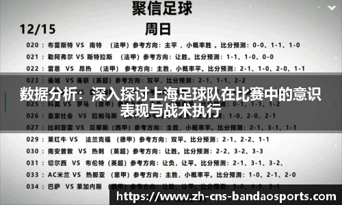 数据分析：深入探讨上海足球队在比赛中的意识表现与战术执行